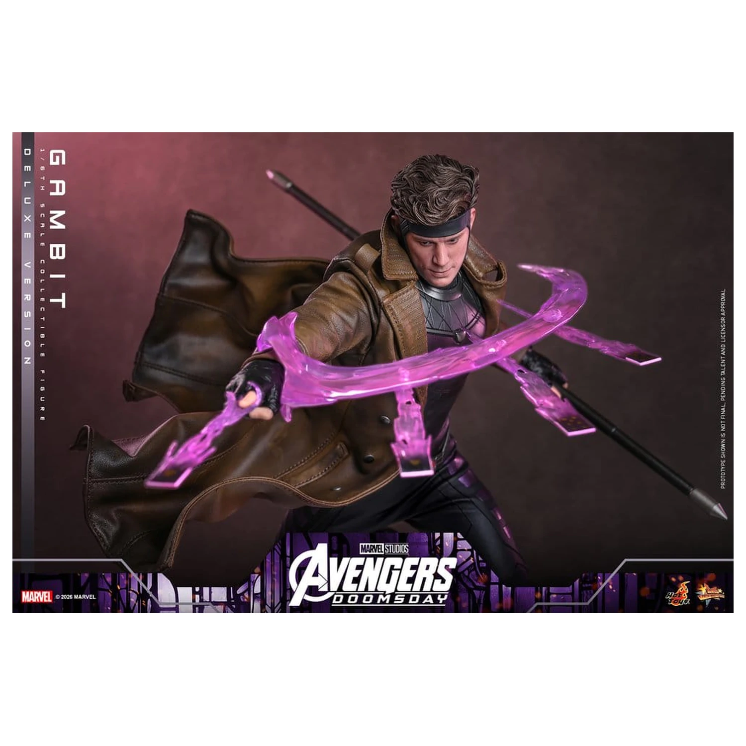 Avengers: Doomsday Movie Masterpiece akcijska figura 1/6 Gambit (Deluxe Version) 31 cm fotografija proizvoda