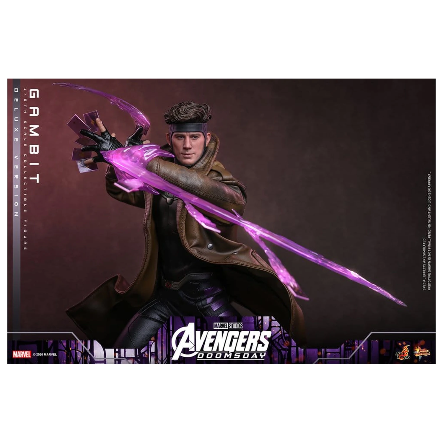 Avengers: Doomsday Movie Masterpiece akcijska figura 1/6 Gambit (Deluxe Version) 31 cm fotografija proizvoda