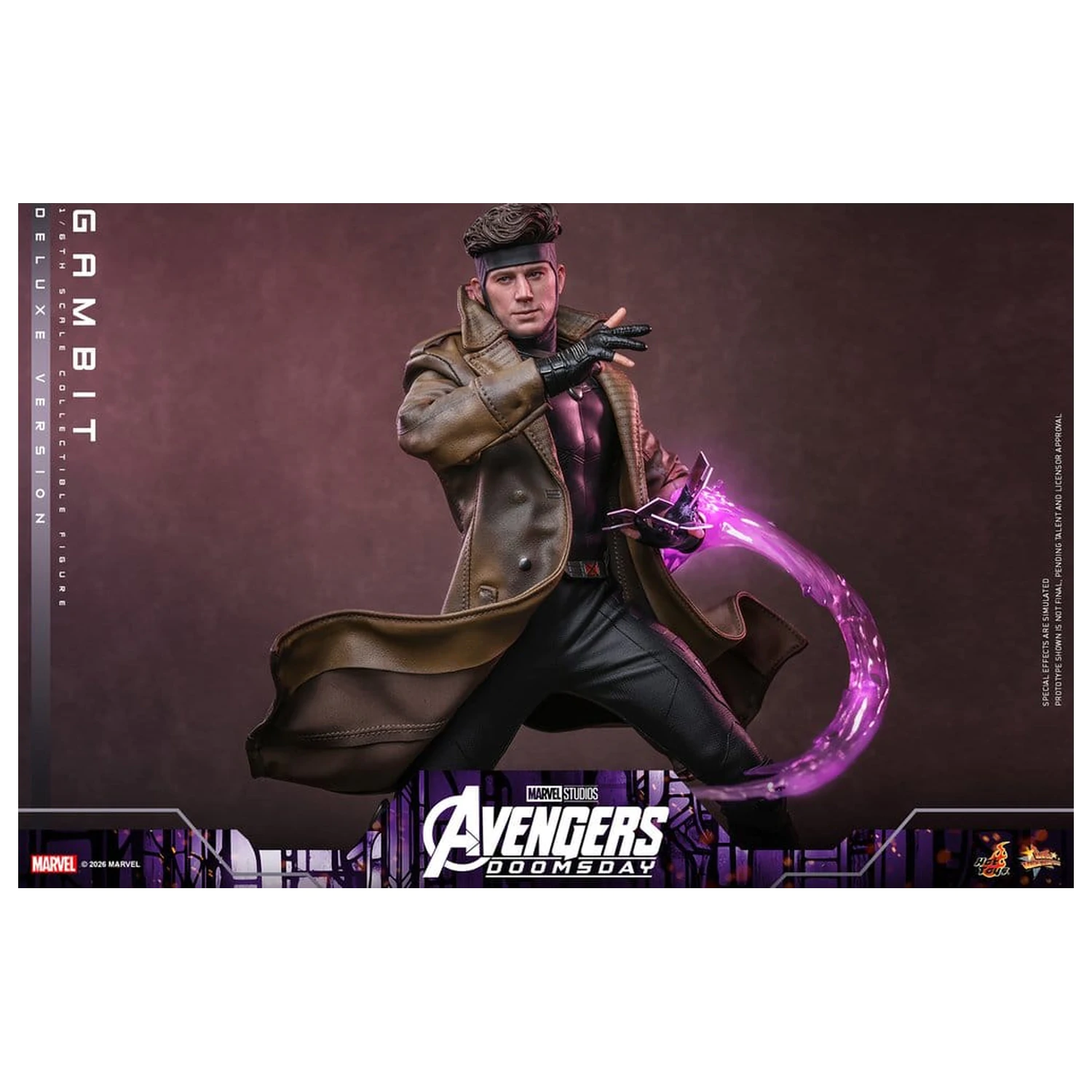 Avengers: Doomsday Movie Masterpiece akcijska figura 1/6 Gambit (Deluxe Version) 31 cm fotografija proizvoda