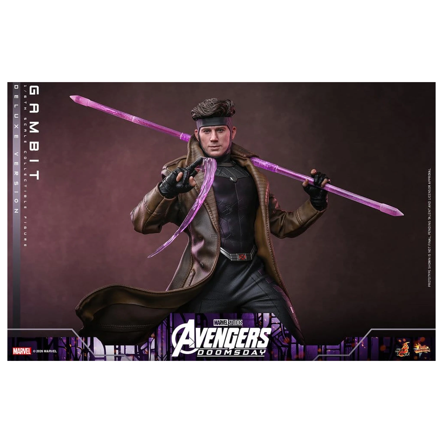Avengers: Doomsday Movie Masterpiece akcijska figura 1/6 Gambit (Deluxe Version) 31 cm fotografija proizvoda