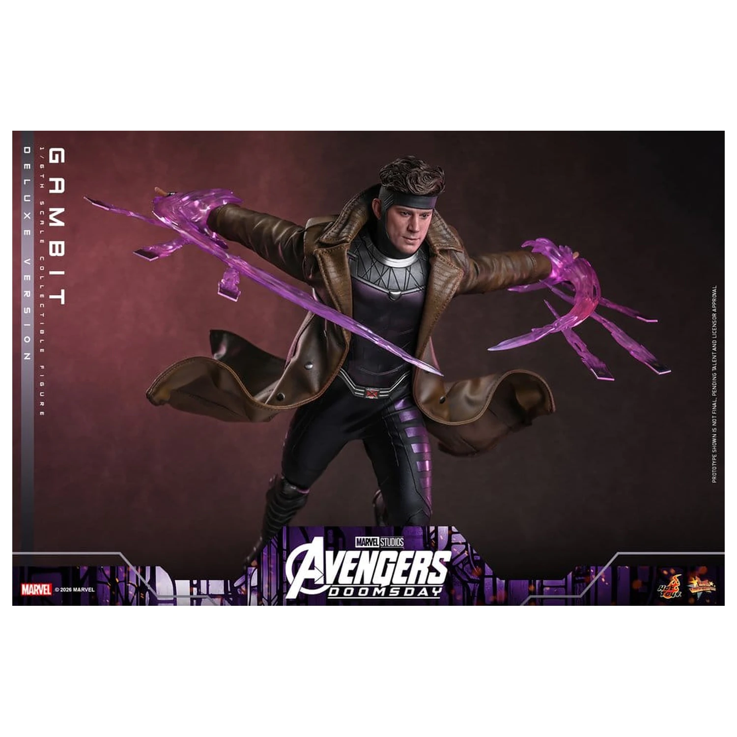 Avengers: Doomsday Movie Masterpiece akcijska figura 1/6 Gambit (Deluxe Version) 31 cm fotografija proizvoda