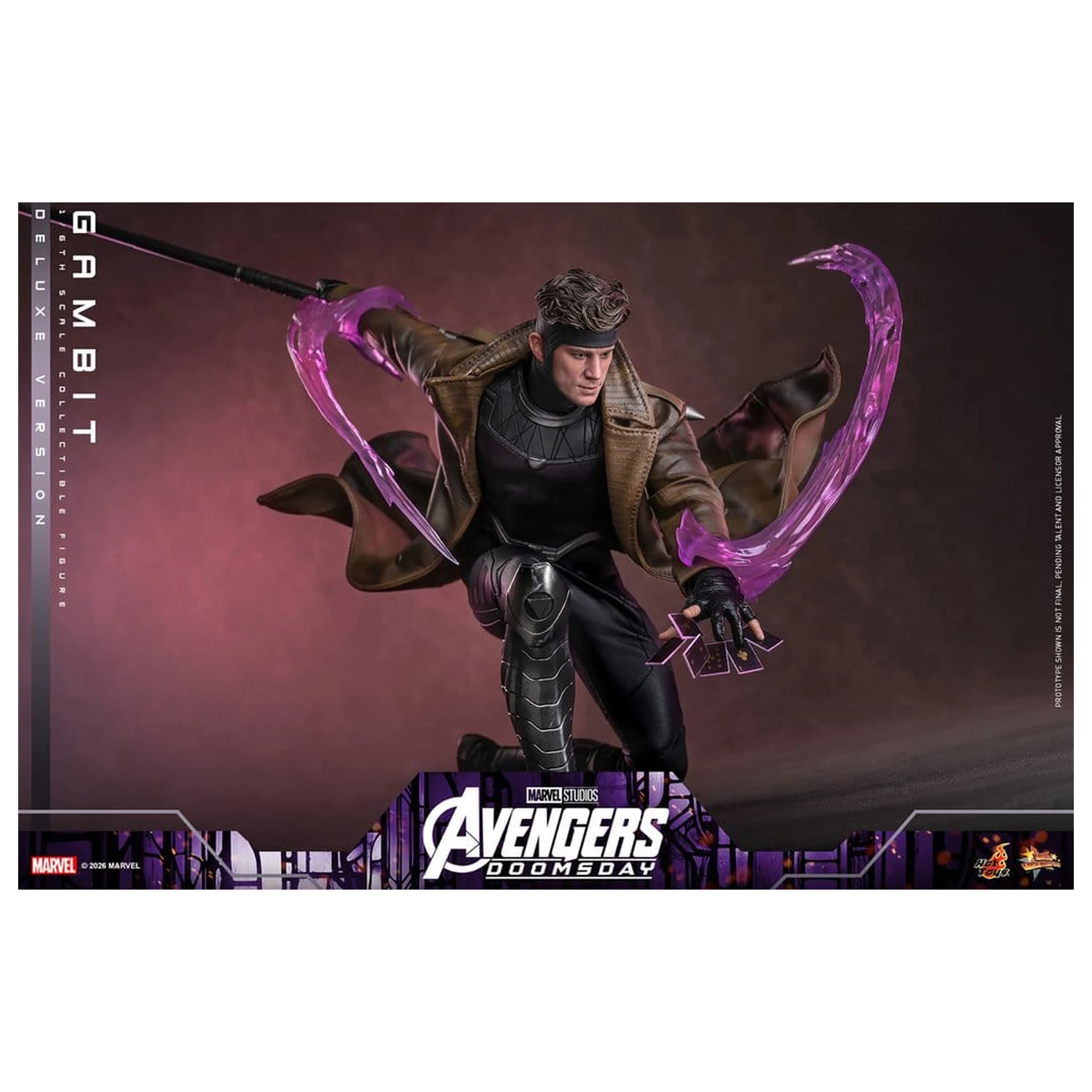 Avengers: Doomsday Movie Masterpiece akcijska figura 1/6 Gambit (Deluxe Version) 31 cm fotografija proizvoda