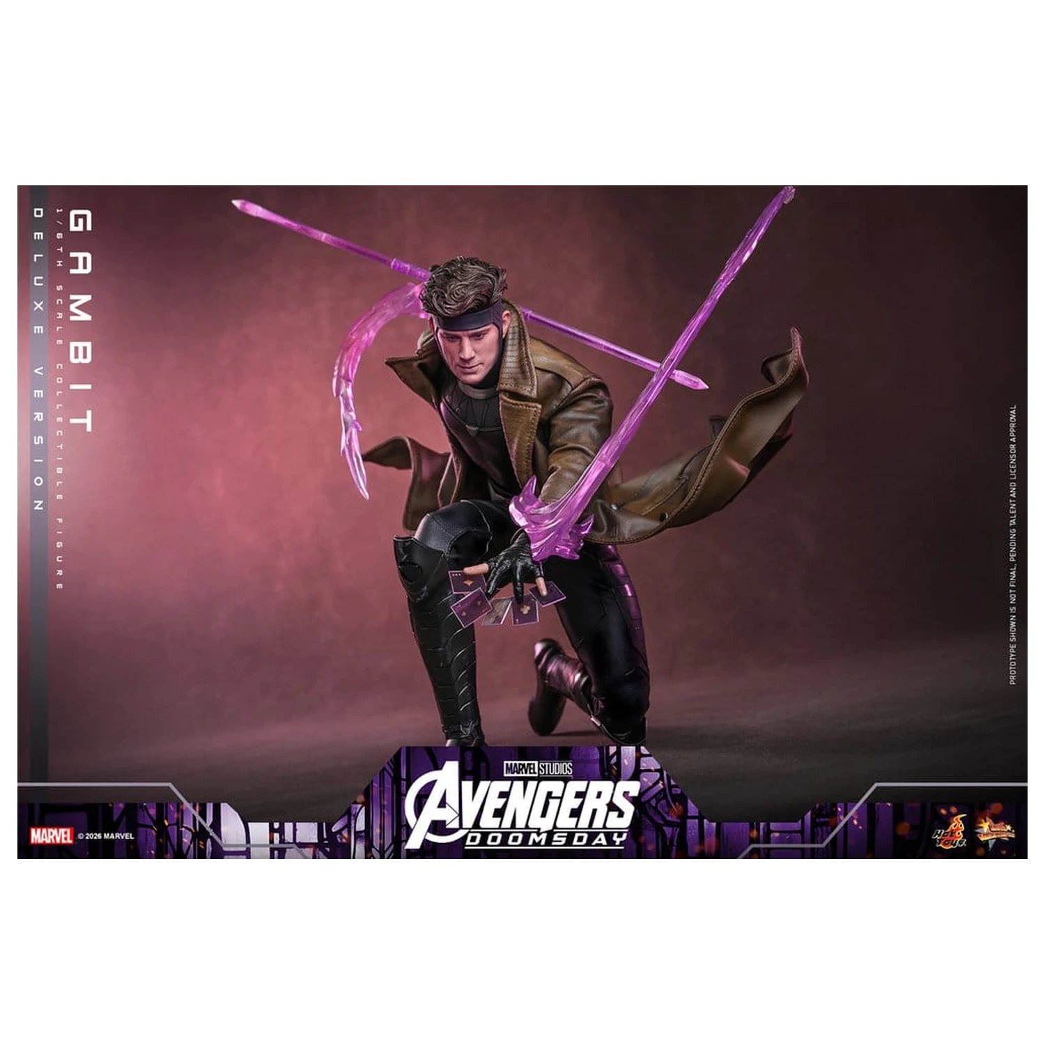 Avengers: Doomsday Movie Masterpiece akcijska figura 1/6 Gambit (Deluxe Version) 31 cm fotografija proizvoda