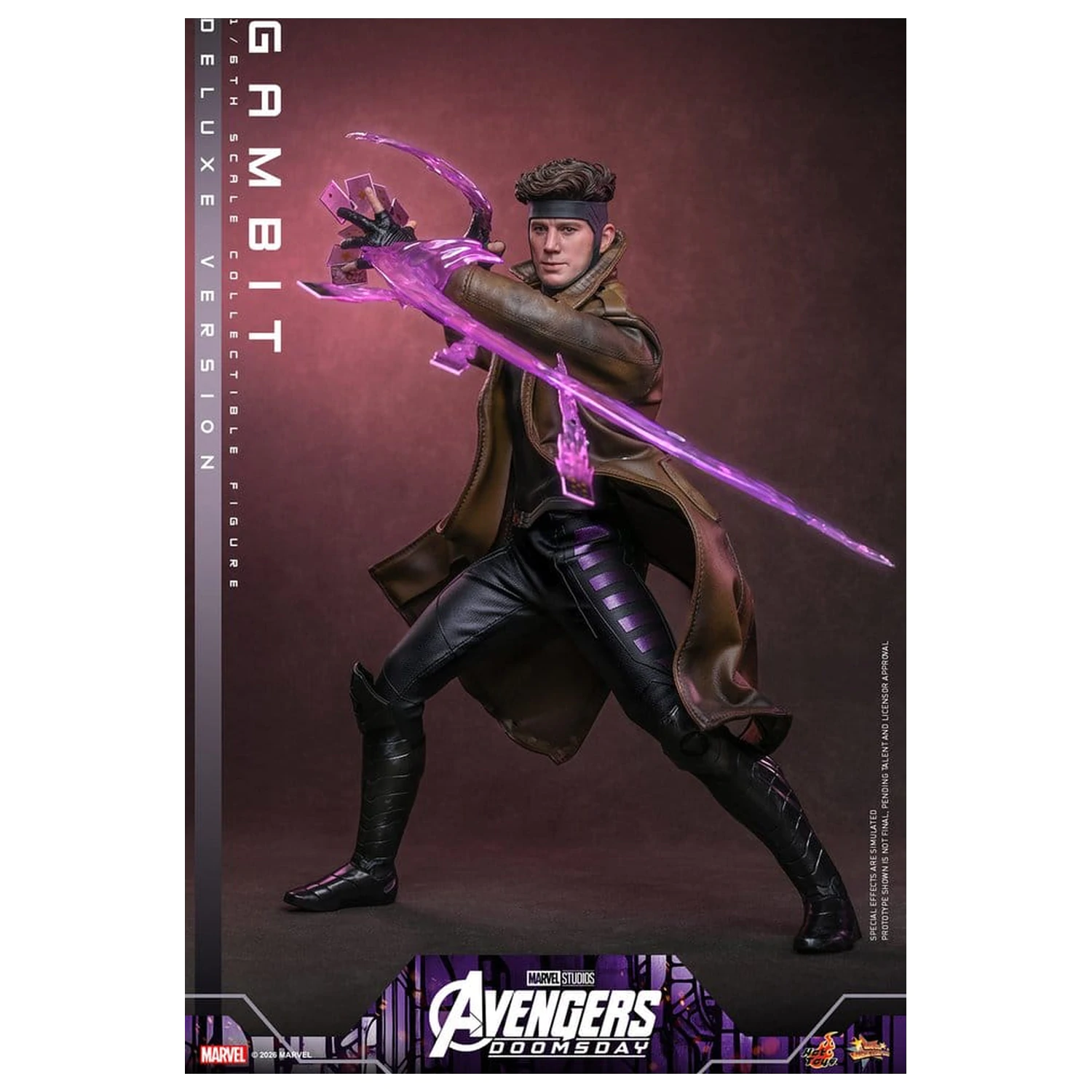 Avengers: Doomsday Movie Masterpiece akcijska figura 1/6 Gambit (Deluxe Version) 31 cm fotografija proizvoda