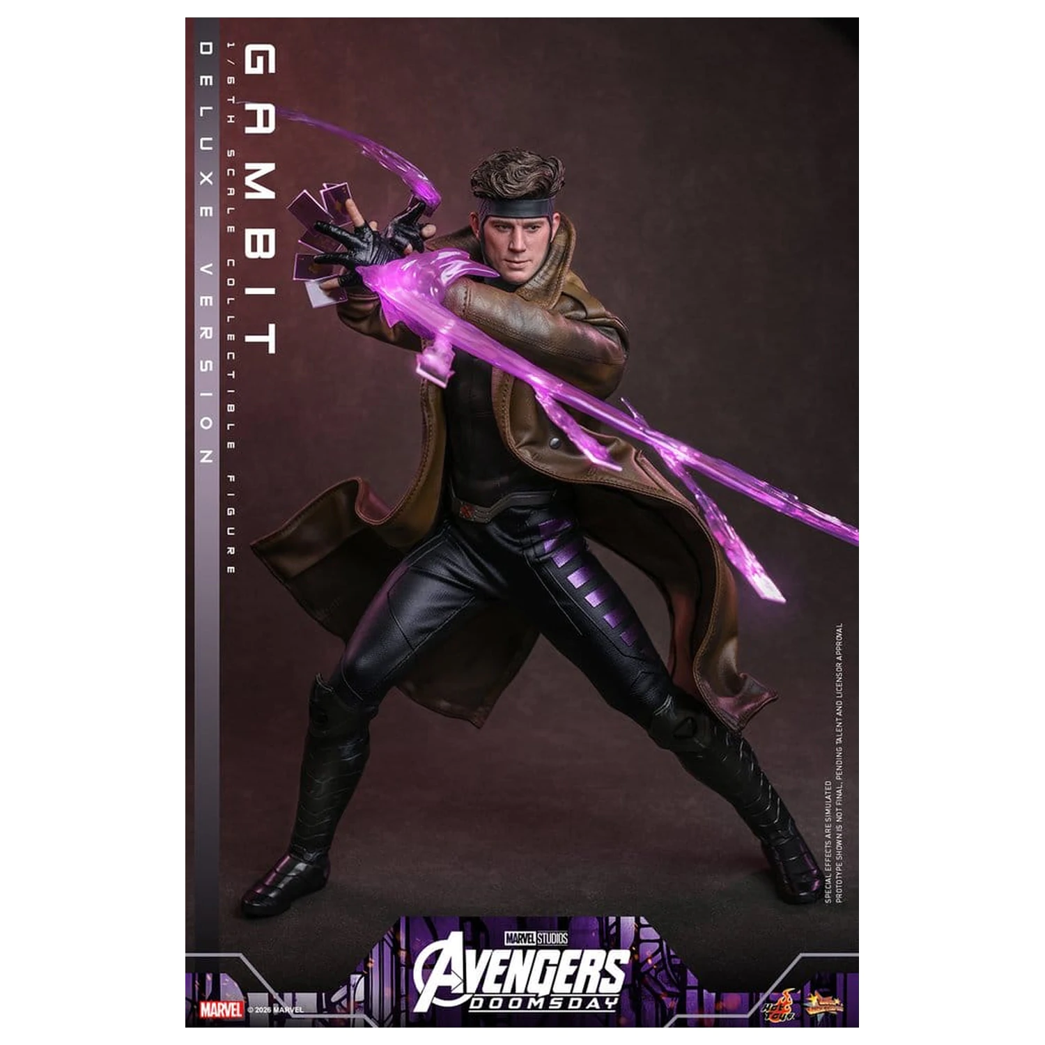 Avengers: Doomsday Movie Masterpiece akcijska figura 1/6 Gambit (Deluxe Version) 31 cm fotografija proizvoda