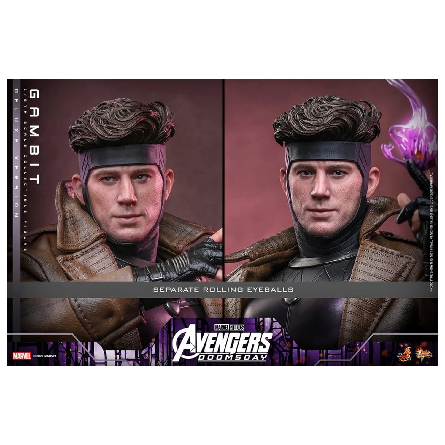 Avengers: Doomsday Movie Masterpiece akcijska figura 1/6 Gambit (Deluxe Version) 31 cm fotografija proizvoda