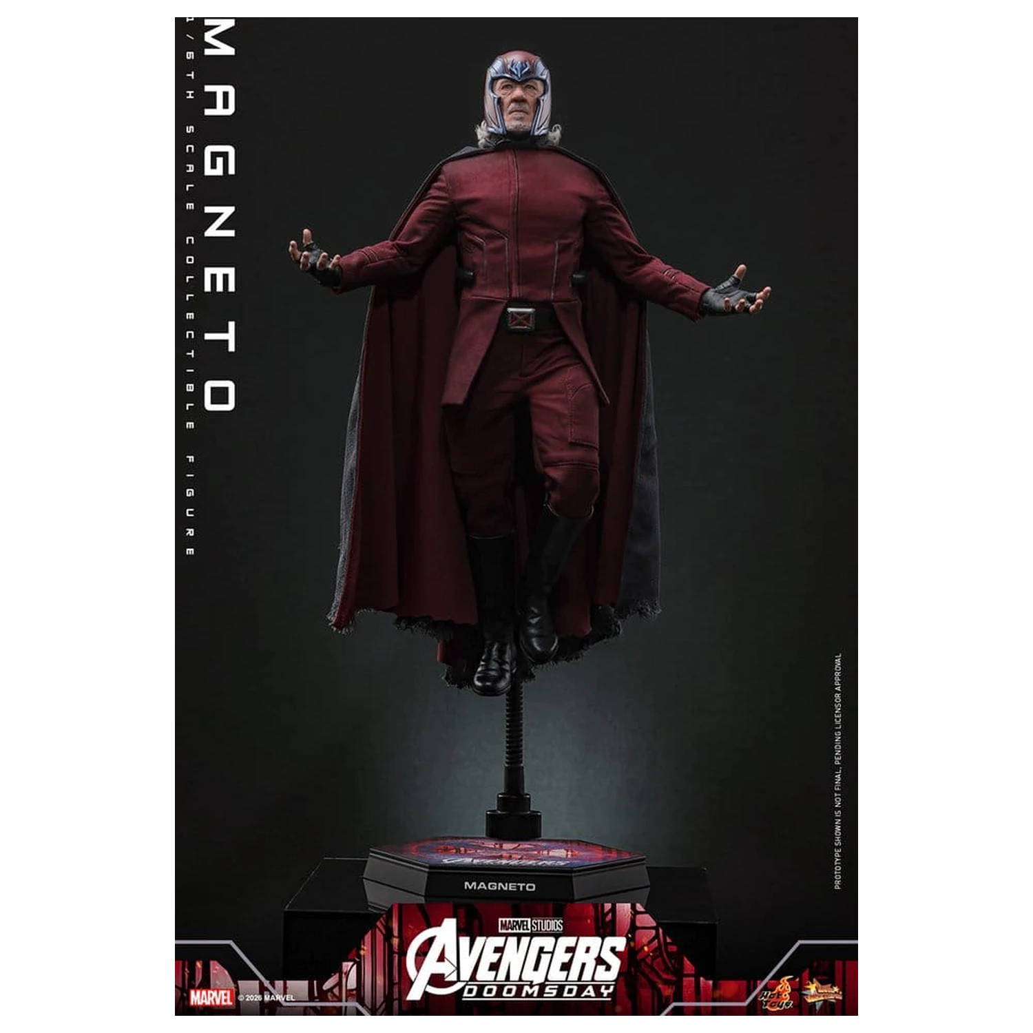 Avengers: Doomsday Movie Masterpiece akcijska figura 1/6 Magneto 30 cm fotografija proizvoda
