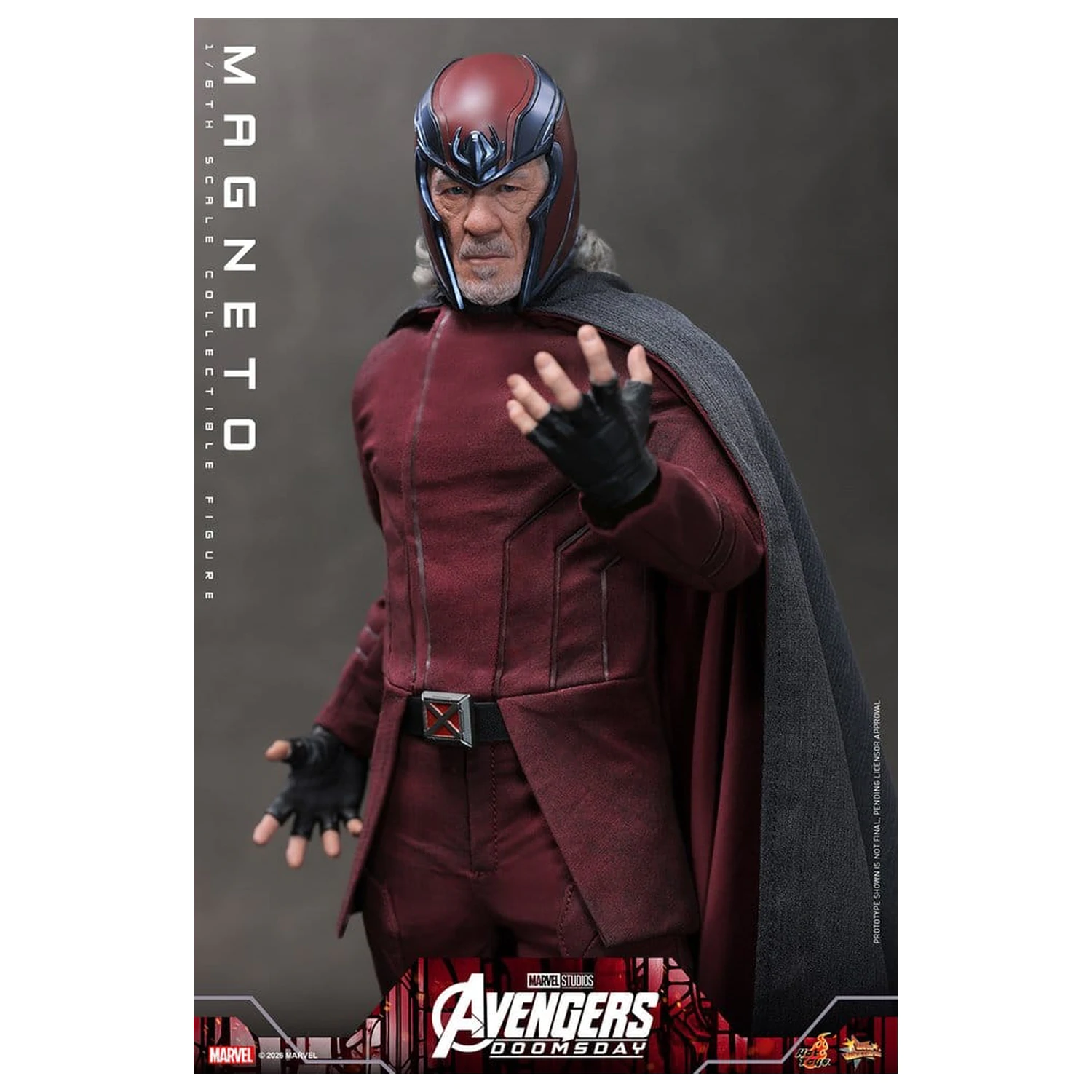 Avengers: Doomsday Movie Masterpiece akcijska figura 1/6 Magneto 30 cm fotografija proizvoda