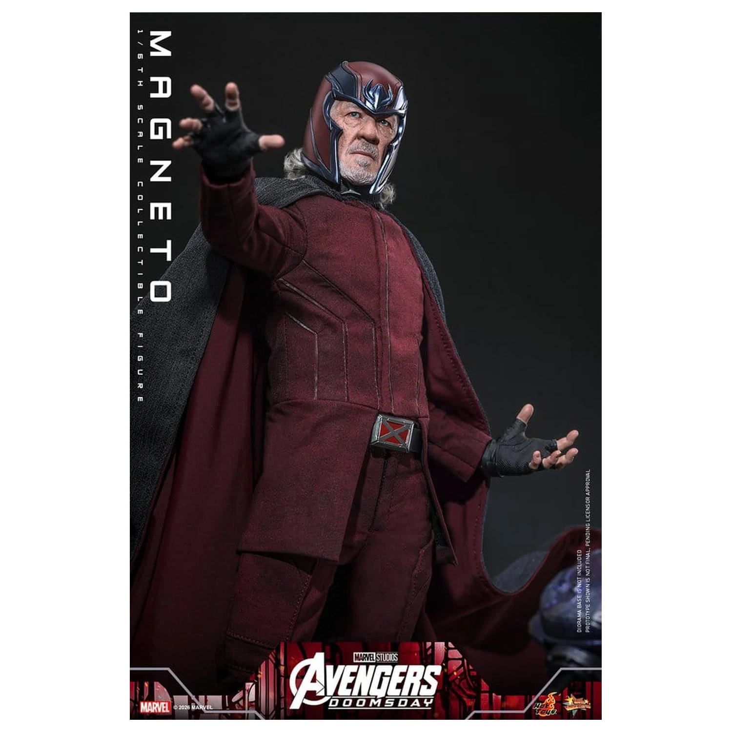 Avengers: Doomsday Movie Masterpiece akcijska figura 1/6 Magneto 30 cm fotografija proizvoda