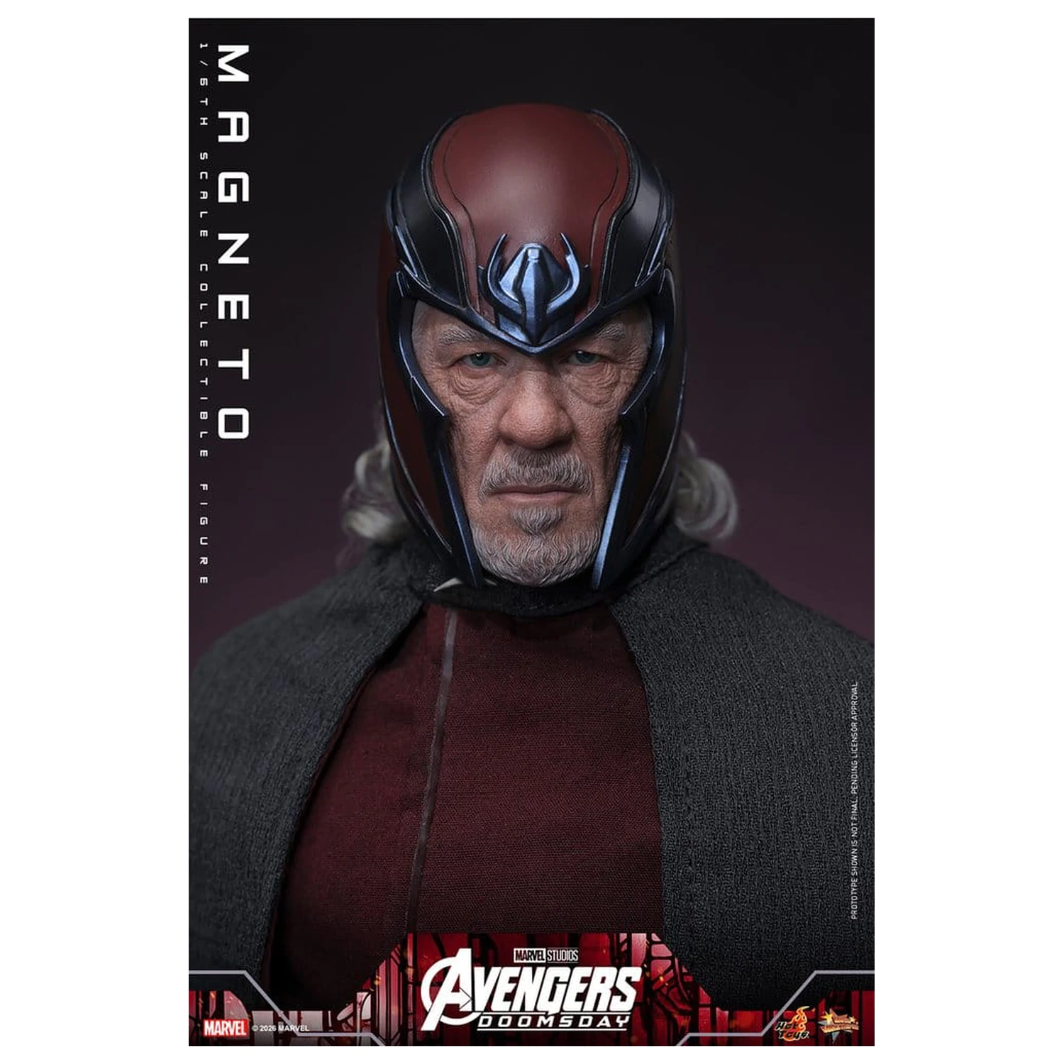 Avengers: Doomsday Movie Masterpiece akcijska figura 1/6 Magneto 30 cm fotografija proizvoda