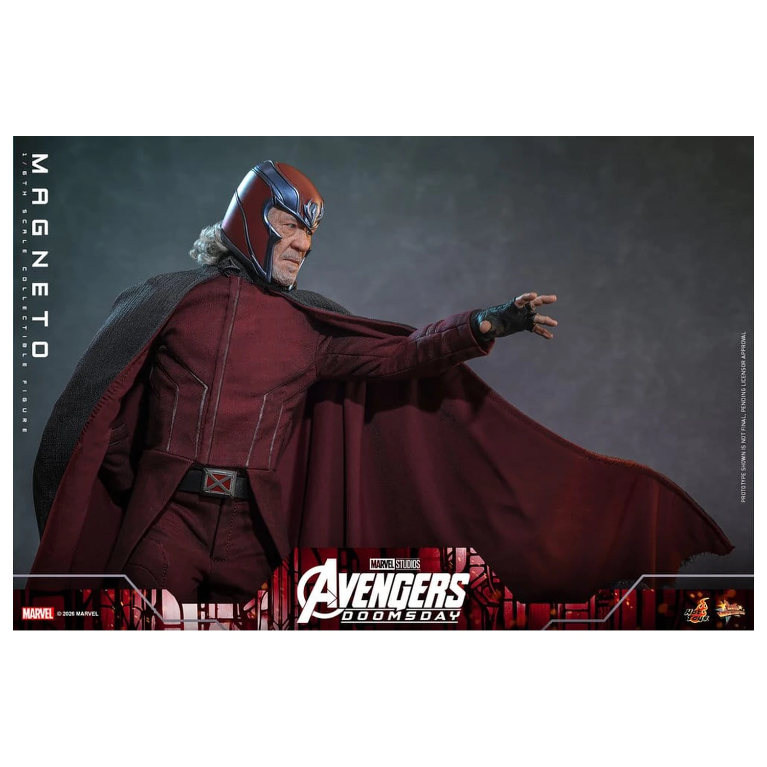 Avengers: Doomsday Movie Masterpiece akcijska figura 1/6 Magneto 30 cm fotografija proizvoda