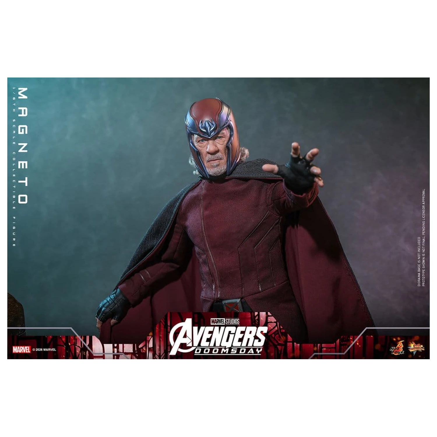 Avengers: Doomsday Movie Masterpiece akcijska figura 1/6 Magneto 30 cm fotografija proizvoda