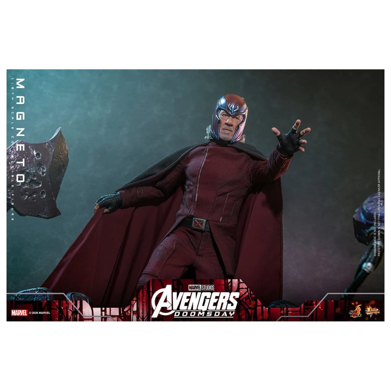 Avengers: Doomsday Movie Masterpiece akcijska figura 1/6 Magneto 30 cm fotografija proizvoda