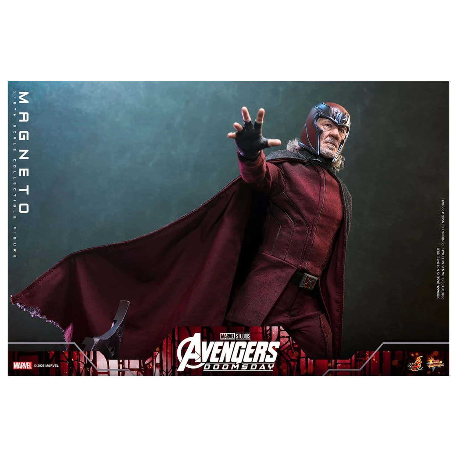 Avengers: Doomsday Movie Masterpiece akcijska figura 1/6 Magneto 30 cm fotografija proizvoda