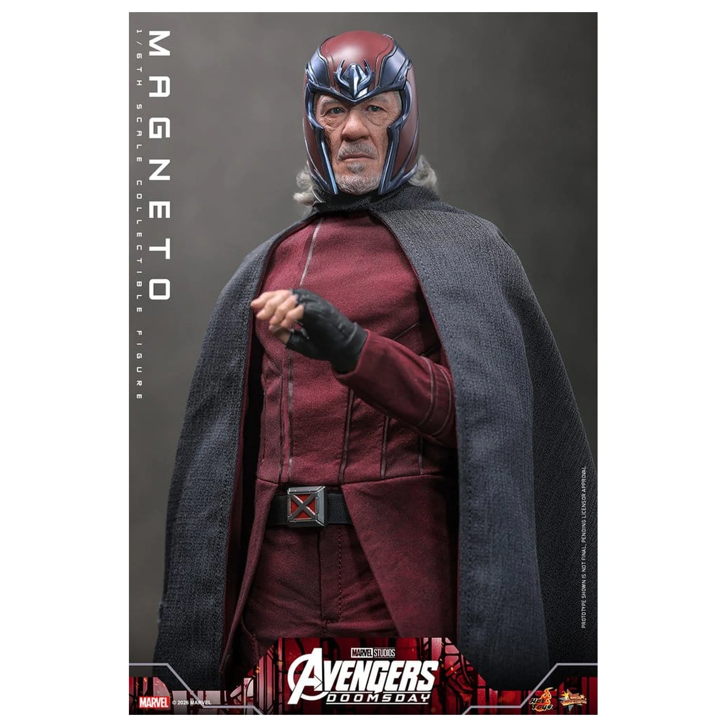 Avengers: Doomsday Movie Masterpiece akcijska figura 1/6 Magneto 30 cm fotografija proizvoda