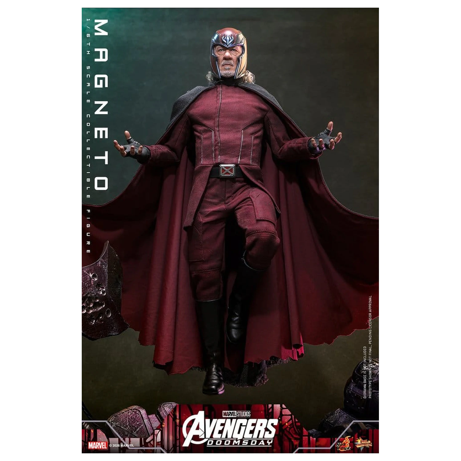 Avengers: Doomsday Movie Masterpiece akcijska figura 1/6 Magneto 30 cm fotografija proizvoda
