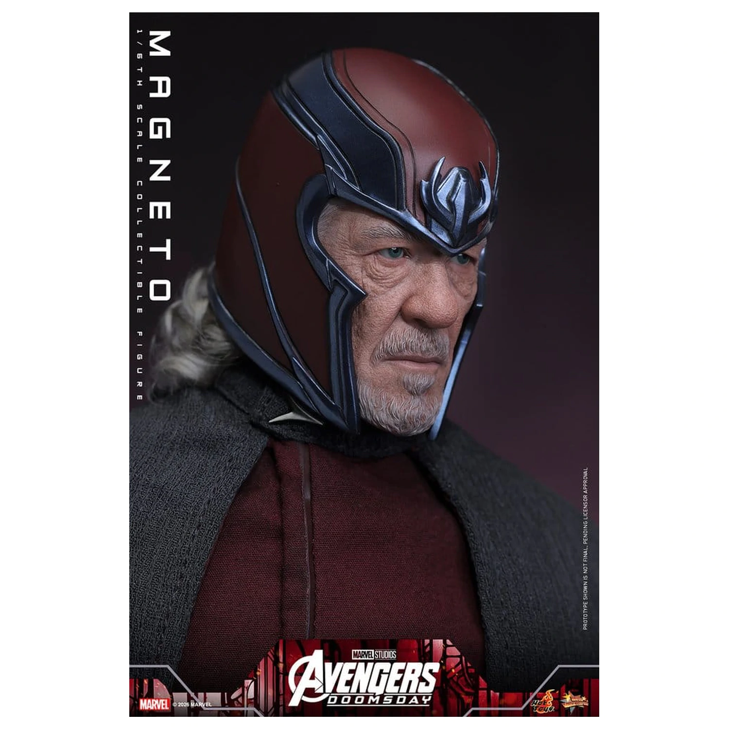 Avengers: Doomsday Movie Masterpiece akcijska figura 1/6 Magneto 30 cm fotografija proizvoda