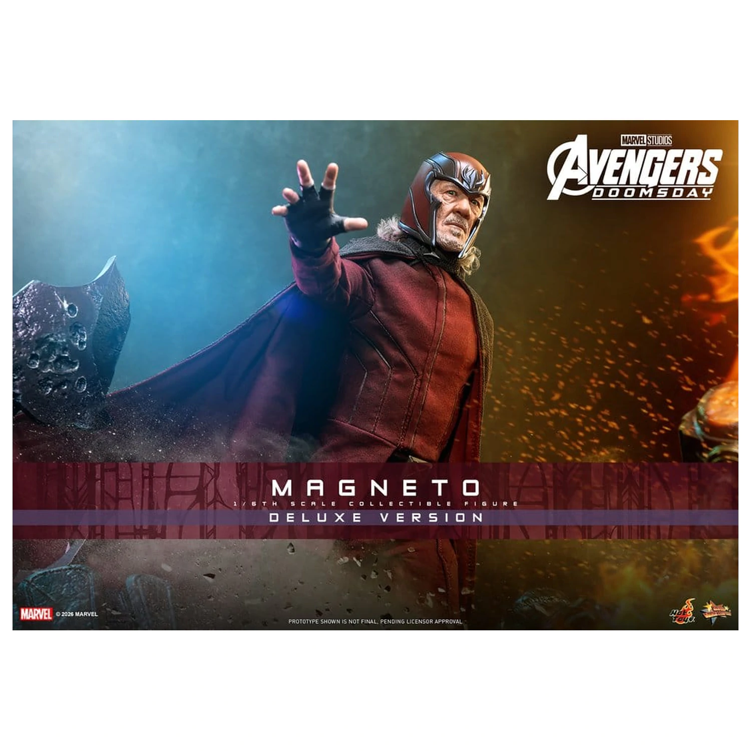 Avengers: Doomsday Movie Masterpiece akcijska figura 1/6 Magneto (Deluxe verzija) 30 cm fotografija proizvoda