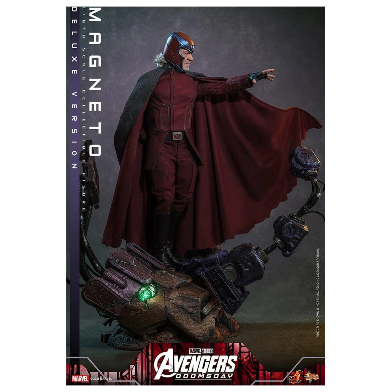 Avengers: Doomsday Movie Masterpiece akcijska figura 1/6 Magneto (Deluxe verzija) 30 cm fotografija proizvoda
