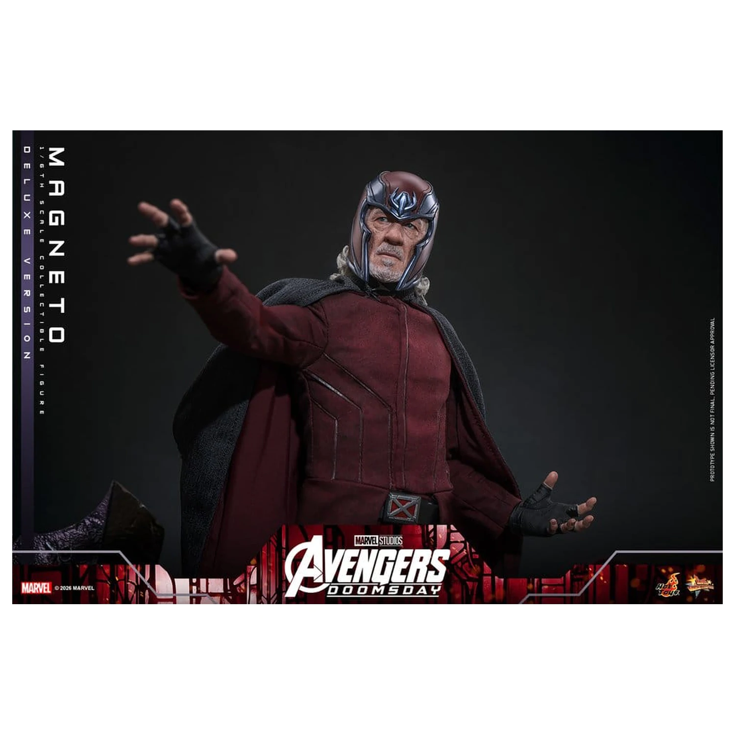 Avengers: Doomsday Movie Masterpiece akcijska figura 1/6 Magneto (Deluxe verzija) 30 cm fotografija proizvoda