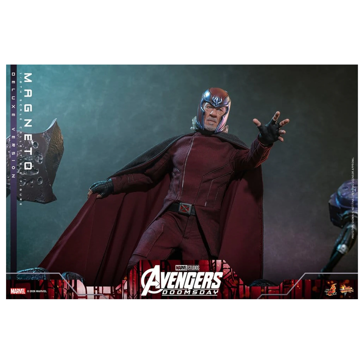 Avengers: Doomsday Movie Masterpiece akcijska figura 1/6 Magneto (Deluxe verzija) 30 cm fotografija proizvoda