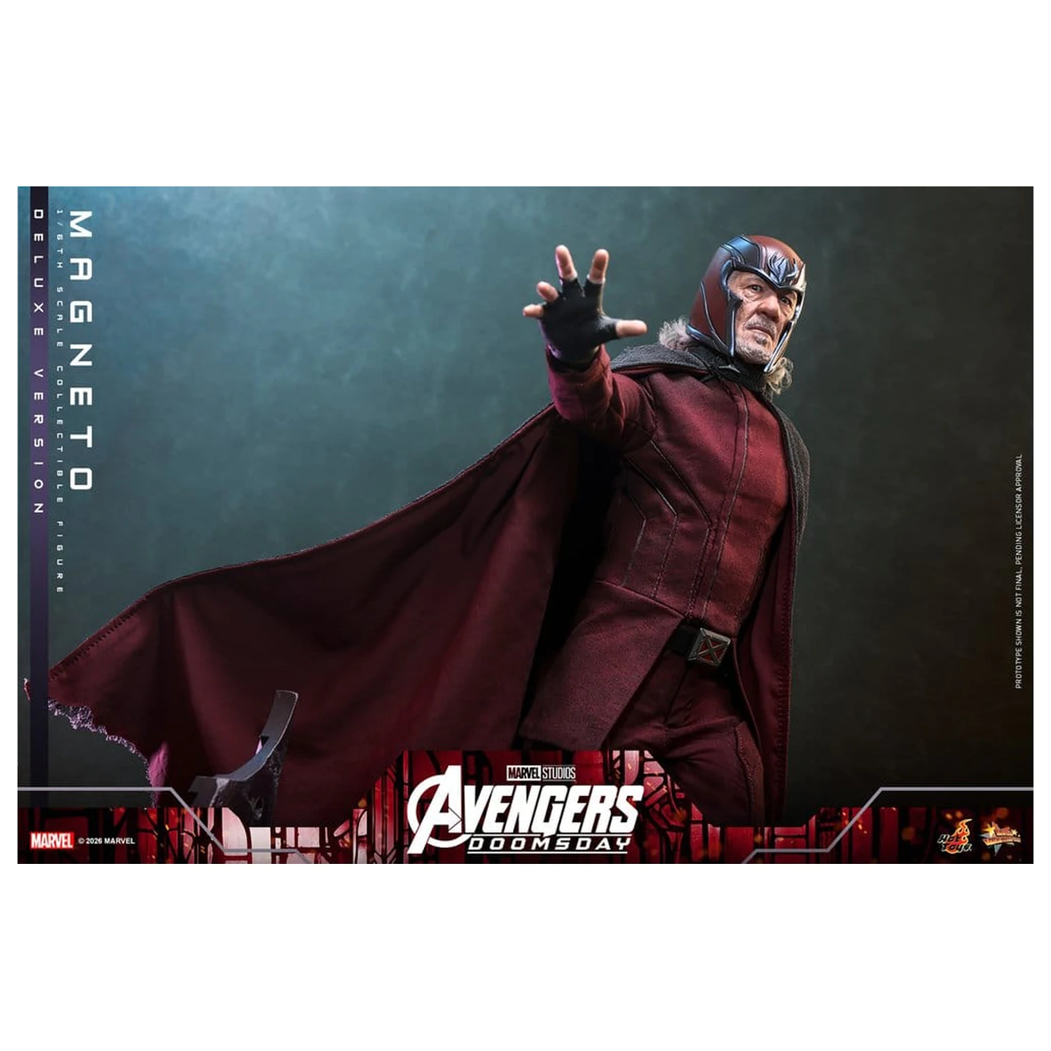 Avengers: Doomsday Movie Masterpiece akcijska figura 1/6 Magneto (Deluxe verzija) 30 cm fotografija proizvoda