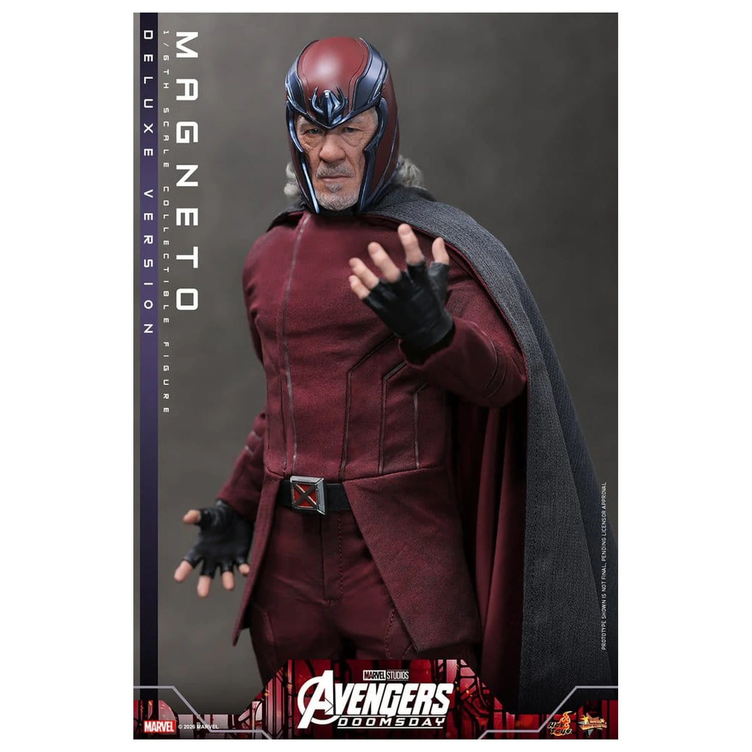 Avengers: Doomsday Movie Masterpiece akcijska figura 1/6 Magneto (Deluxe verzija) 30 cm fotografija proizvoda