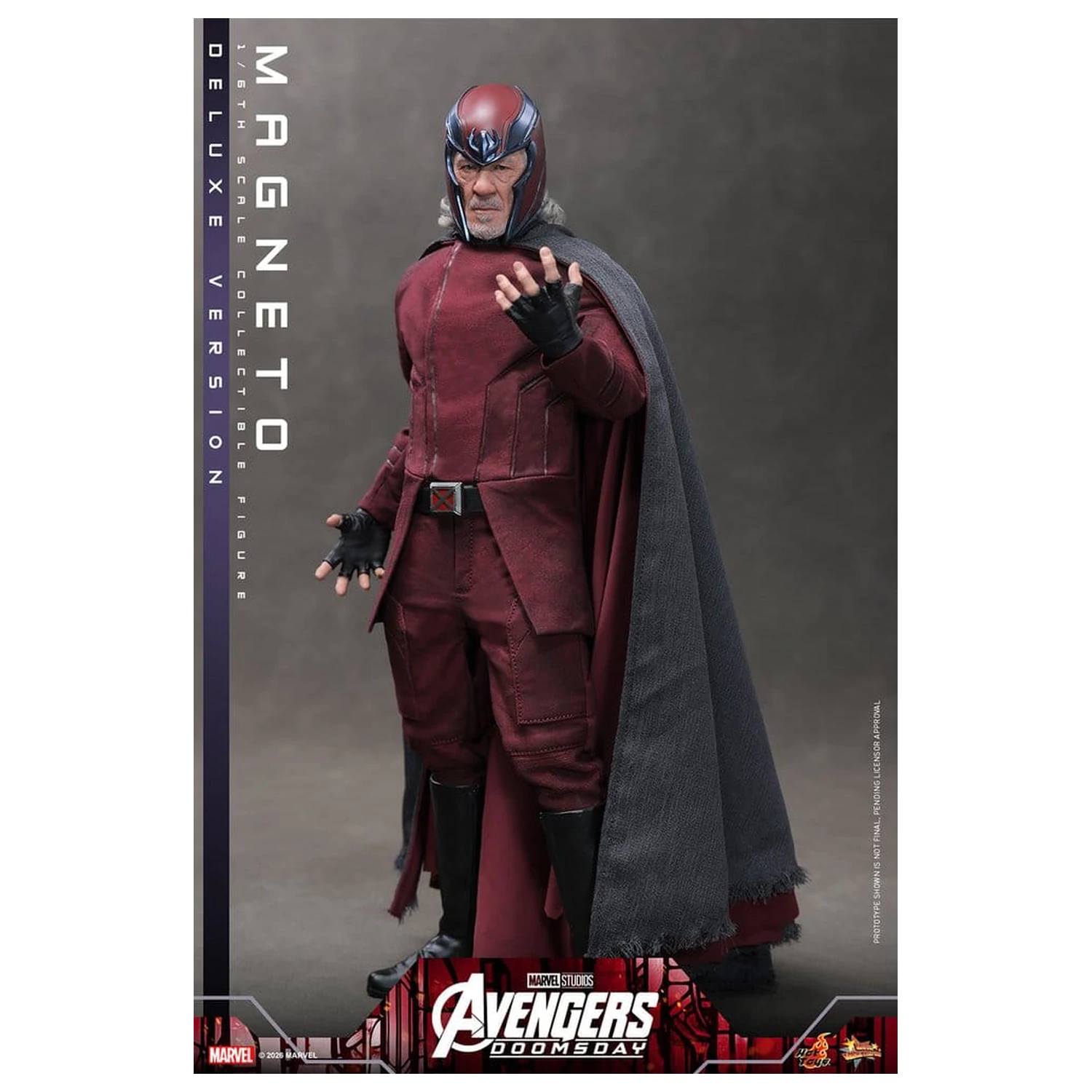 Avengers: Doomsday Movie Masterpiece akcijska figura 1/6 Magneto (Deluxe verzija) 30 cm fotografija proizvoda