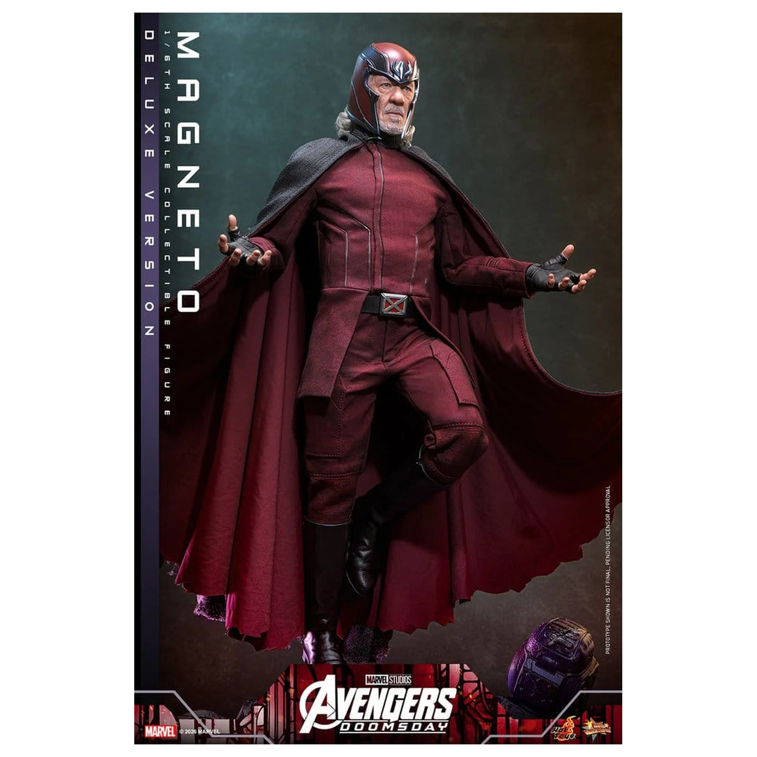 Avengers: Doomsday Movie Masterpiece akcijska figura 1/6 Magneto (Deluxe verzija) 30 cm fotografija proizvoda