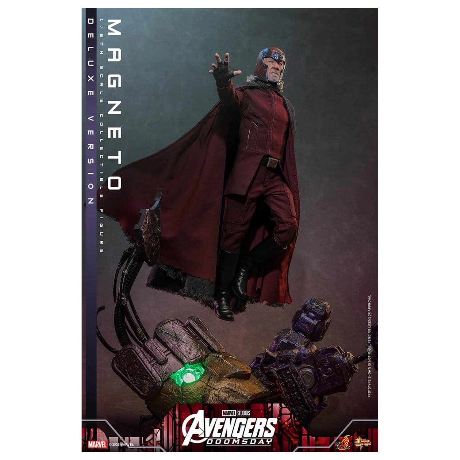 Avengers: Doomsday Movie Masterpiece akcijska figura 1/6 Magneto (Deluxe verzija) 30 cm fotografija proizvoda