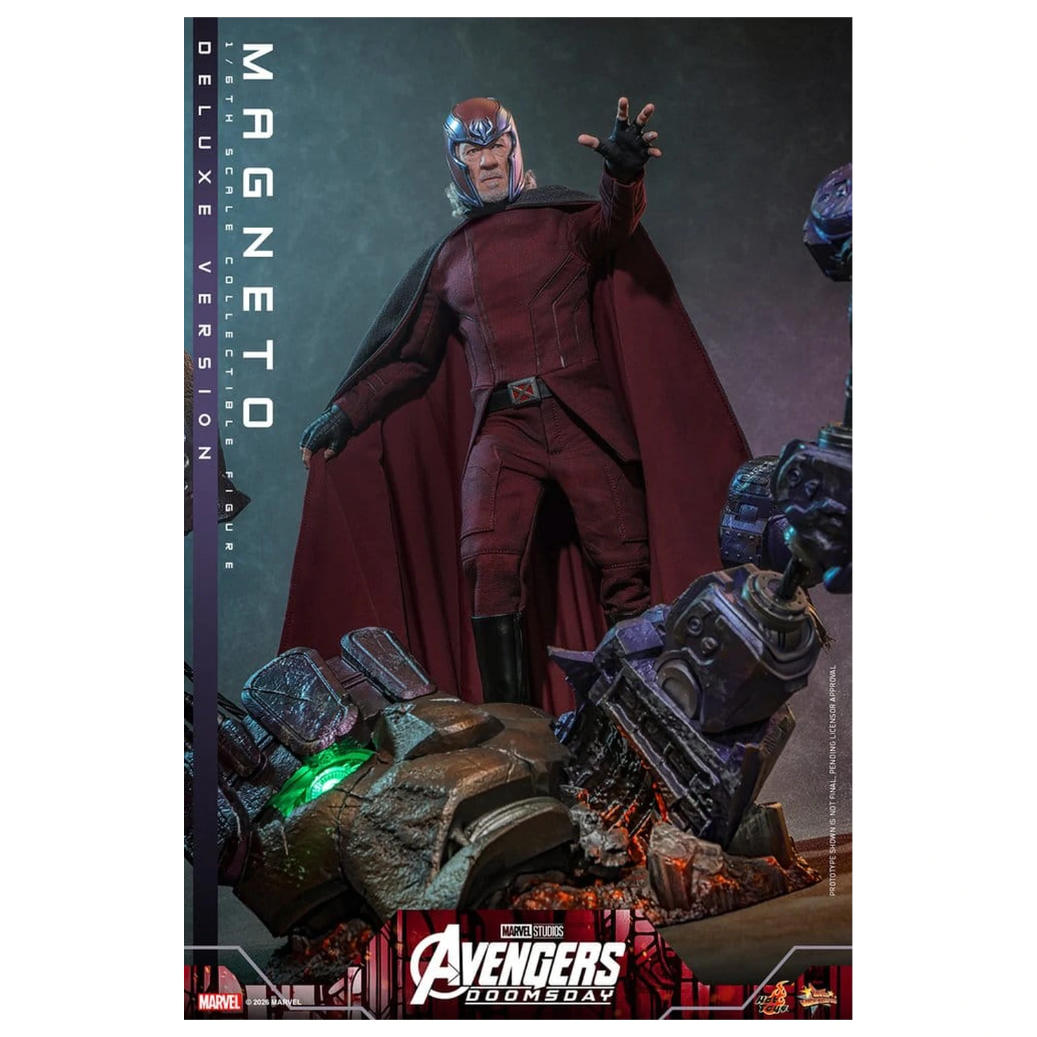 Avengers: Doomsday Movie Masterpiece akcijska figura 1/6 Magneto (Deluxe verzija) 30 cm fotografija proizvoda