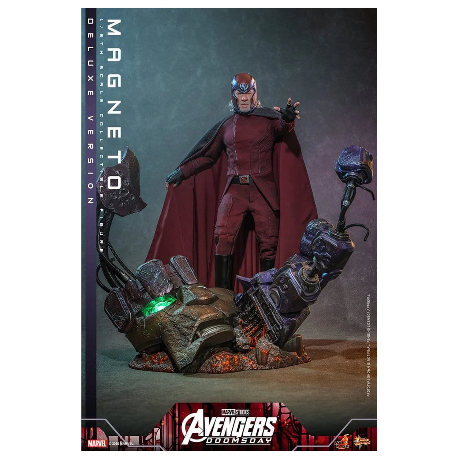 Avengers: Doomsday Movie Masterpiece akcijska figura 1/6 Magneto (Deluxe verzija) 30 cm fotografija proizvoda