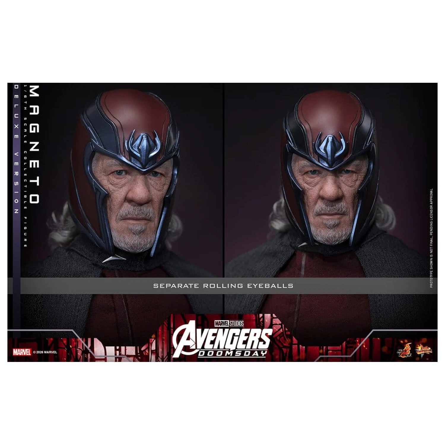 Avengers: Doomsday Movie Masterpiece akcijska figura 1/6 Magneto (Deluxe verzija) 30 cm fotografija proizvoda