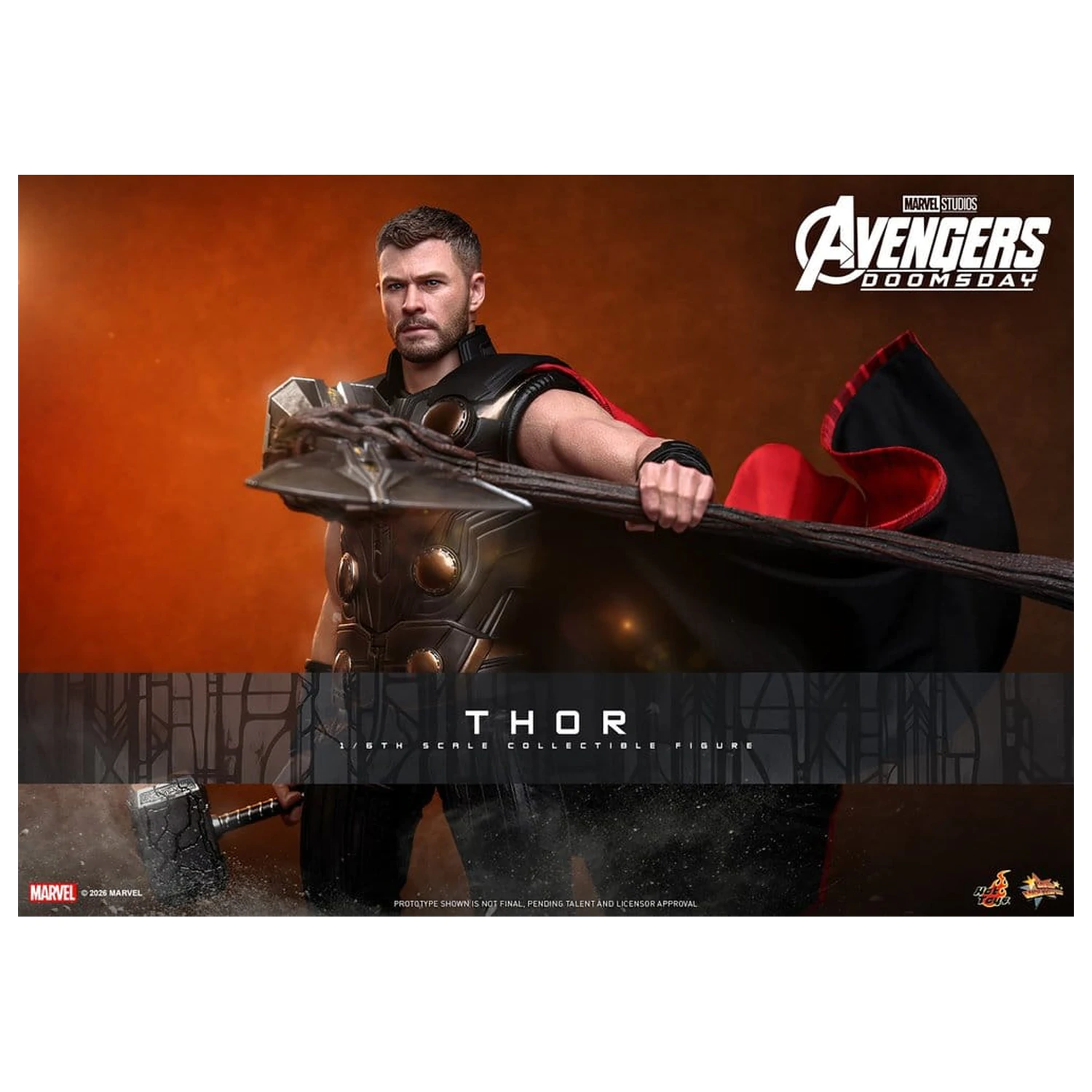 Avengers: Doomsday Movie Masterpiece akcijska figura 1/6 Thor 32 cm fotografija proizvoda
