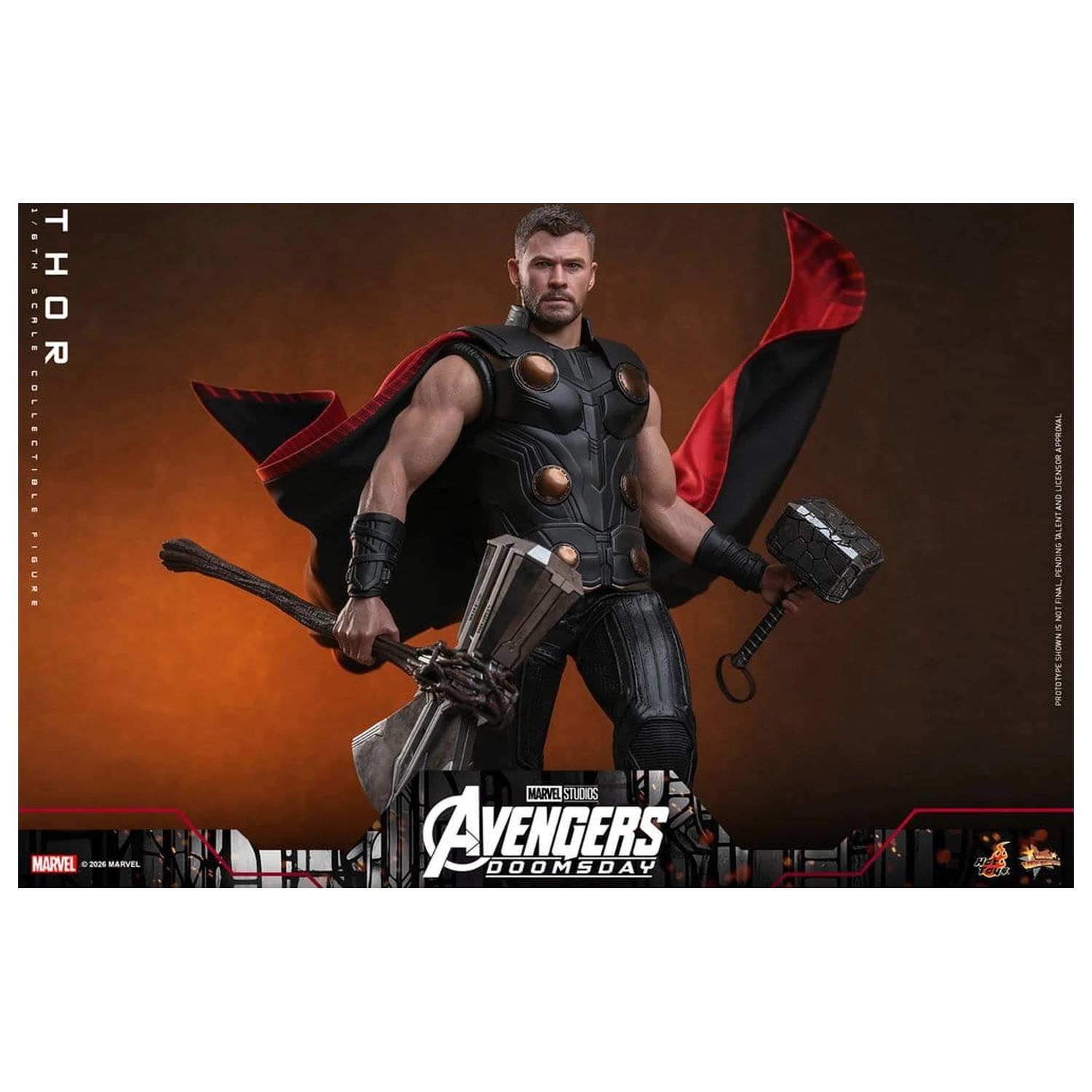 Avengers: Doomsday Movie Masterpiece akcijska figura 1/6 Thor 32 cm fotografija proizvoda