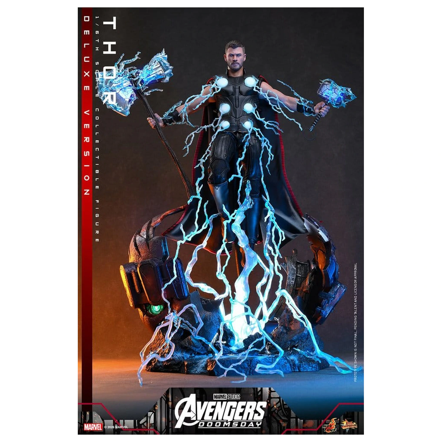 Avengers: Doomsday Movie Masterpiece akcijska figura 1/6 Thor (Deluxe verzija) 32 cm fotografija proizvoda