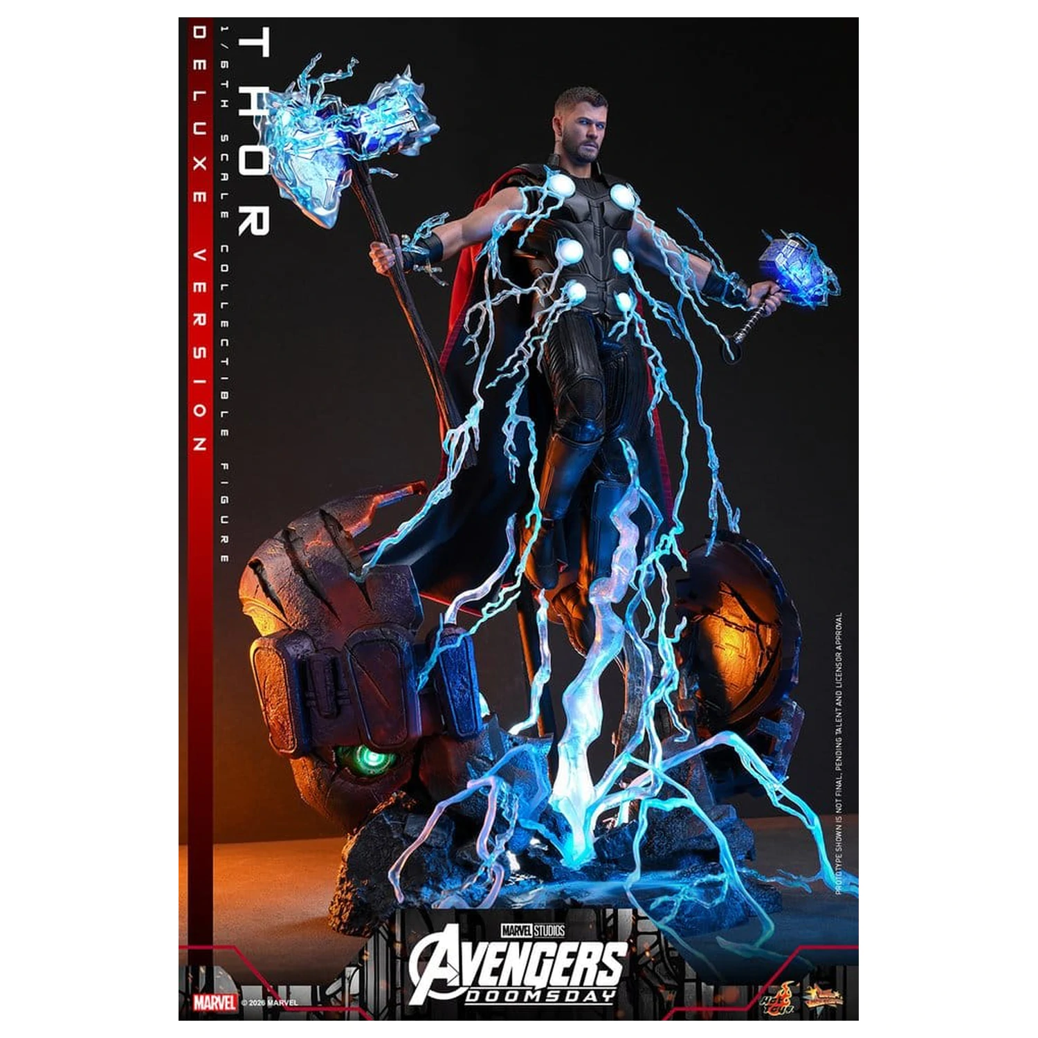 Avengers: Doomsday Movie Masterpiece akcijska figura 1/6 Thor (Deluxe verzija) 32 cm fotografija proizvoda