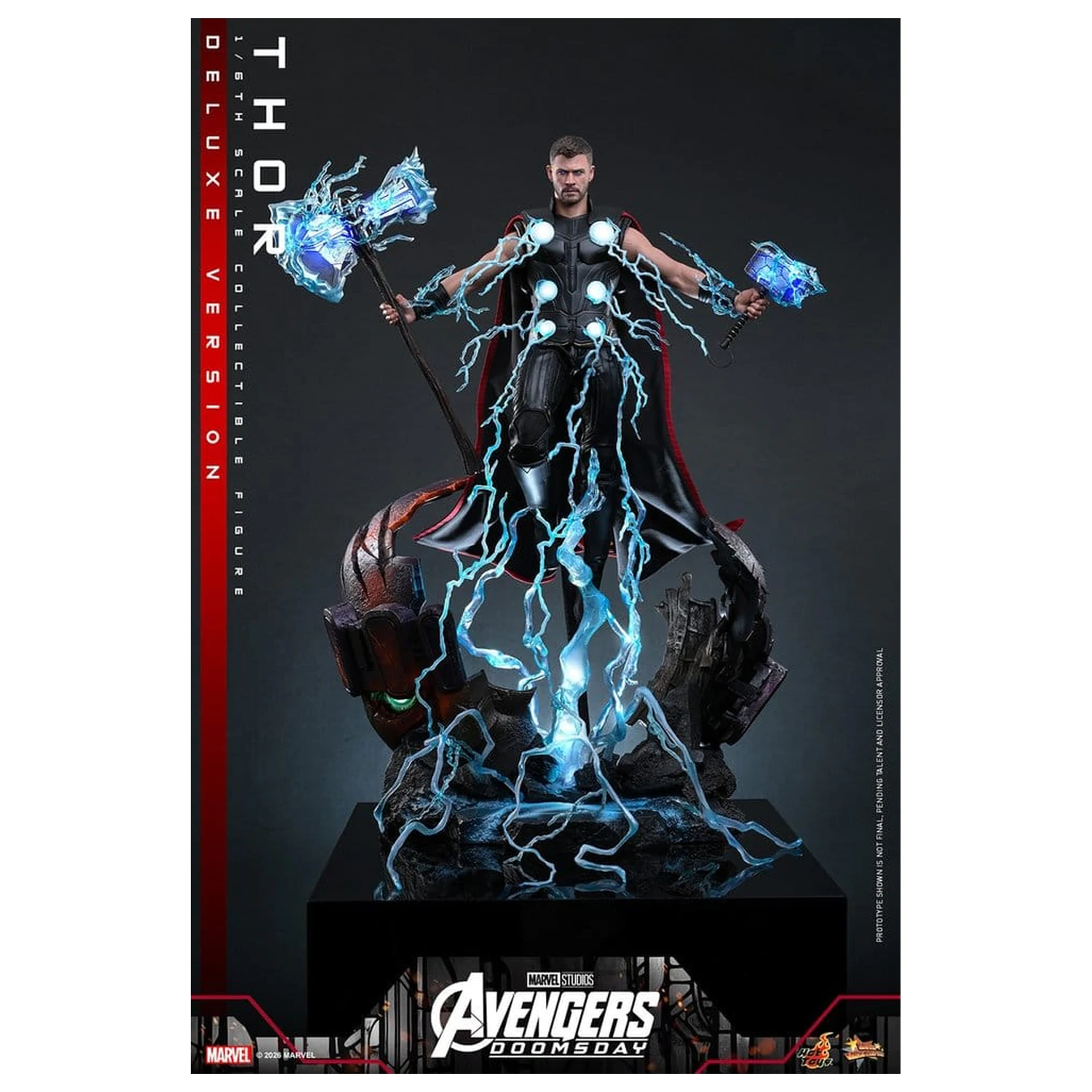 Avengers: Doomsday Movie Masterpiece akcijska figura 1/6 Thor (Deluxe verzija) 32 cm fotografija proizvoda