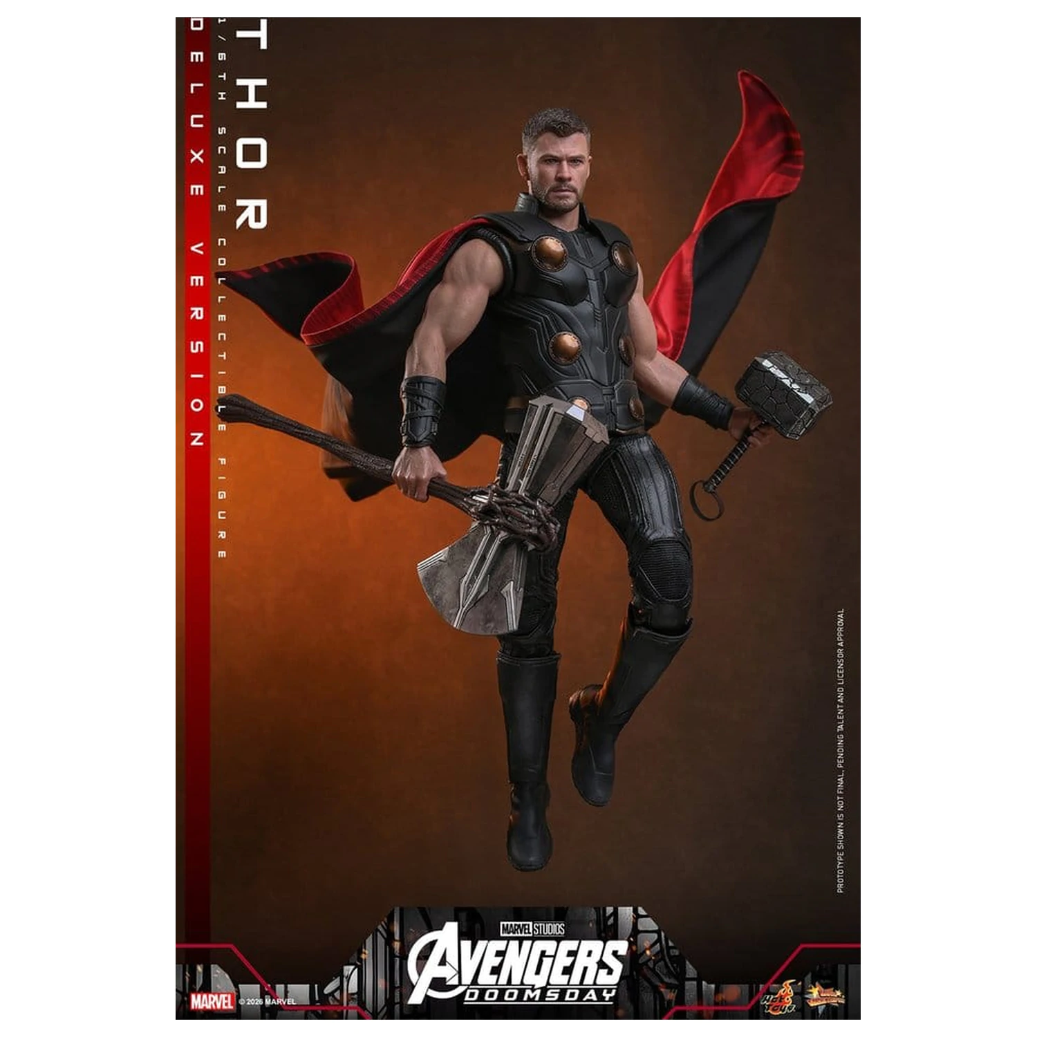 Avengers: Doomsday Movie Masterpiece akcijska figura 1/6 Thor (Deluxe verzija) 32 cm fotografija proizvoda