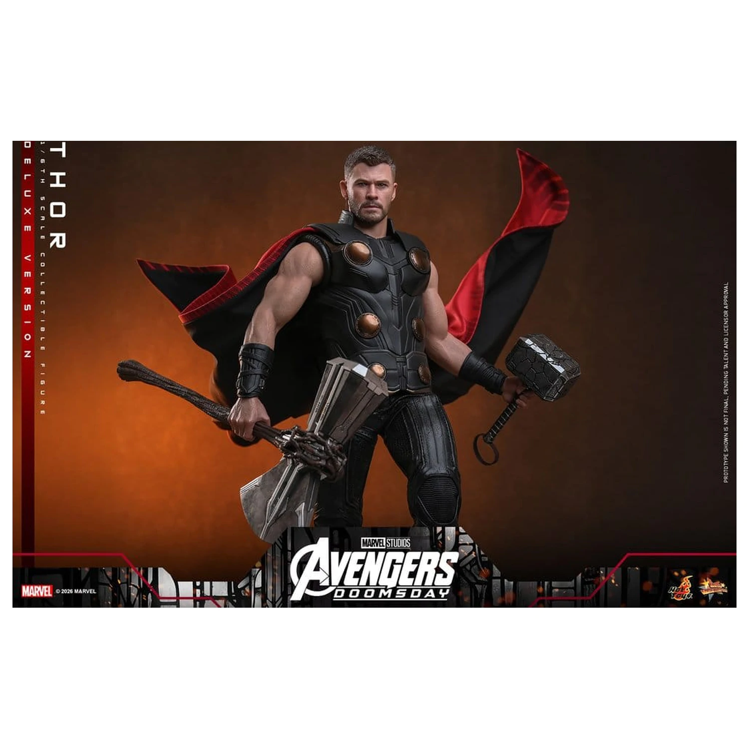 Avengers: Doomsday Movie Masterpiece akcijska figura 1/6 Thor (Deluxe verzija) 32 cm fotografija proizvoda