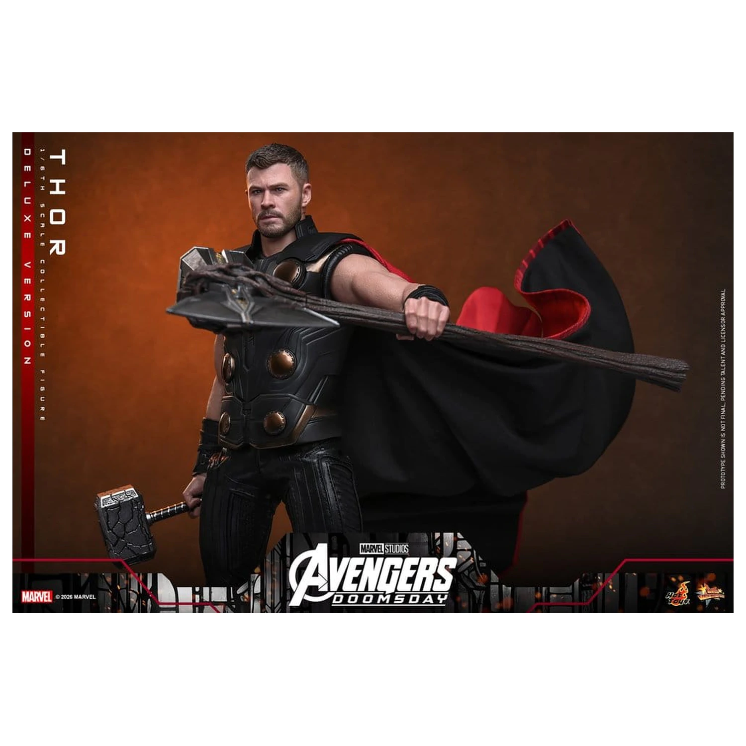 Avengers: Doomsday Movie Masterpiece akcijska figura 1/6 Thor (Deluxe verzija) 32 cm fotografija proizvoda