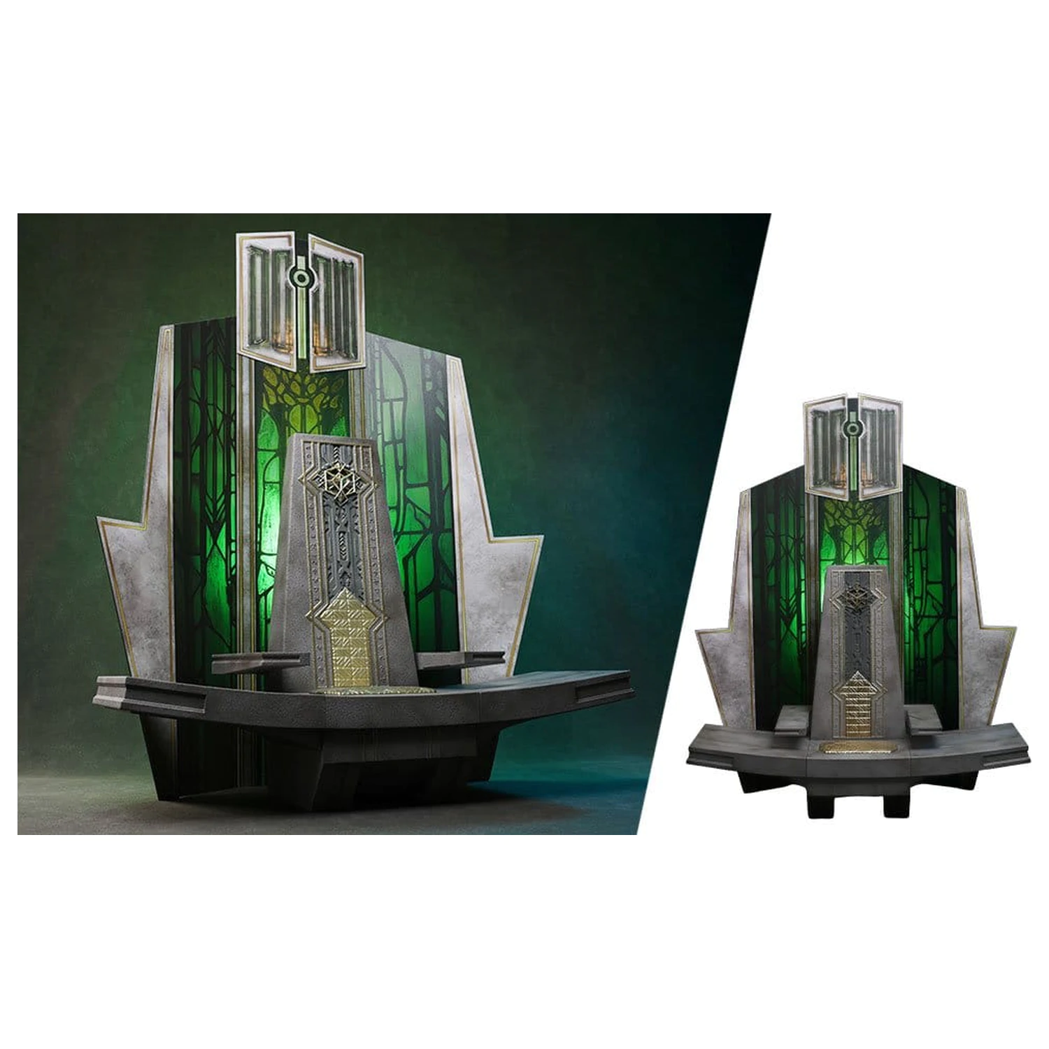 Avengers: Doomsday Movie Masterpiece akcijska figura dodatak 1/6 Doom's Throne 33 cm fotografija proizvoda