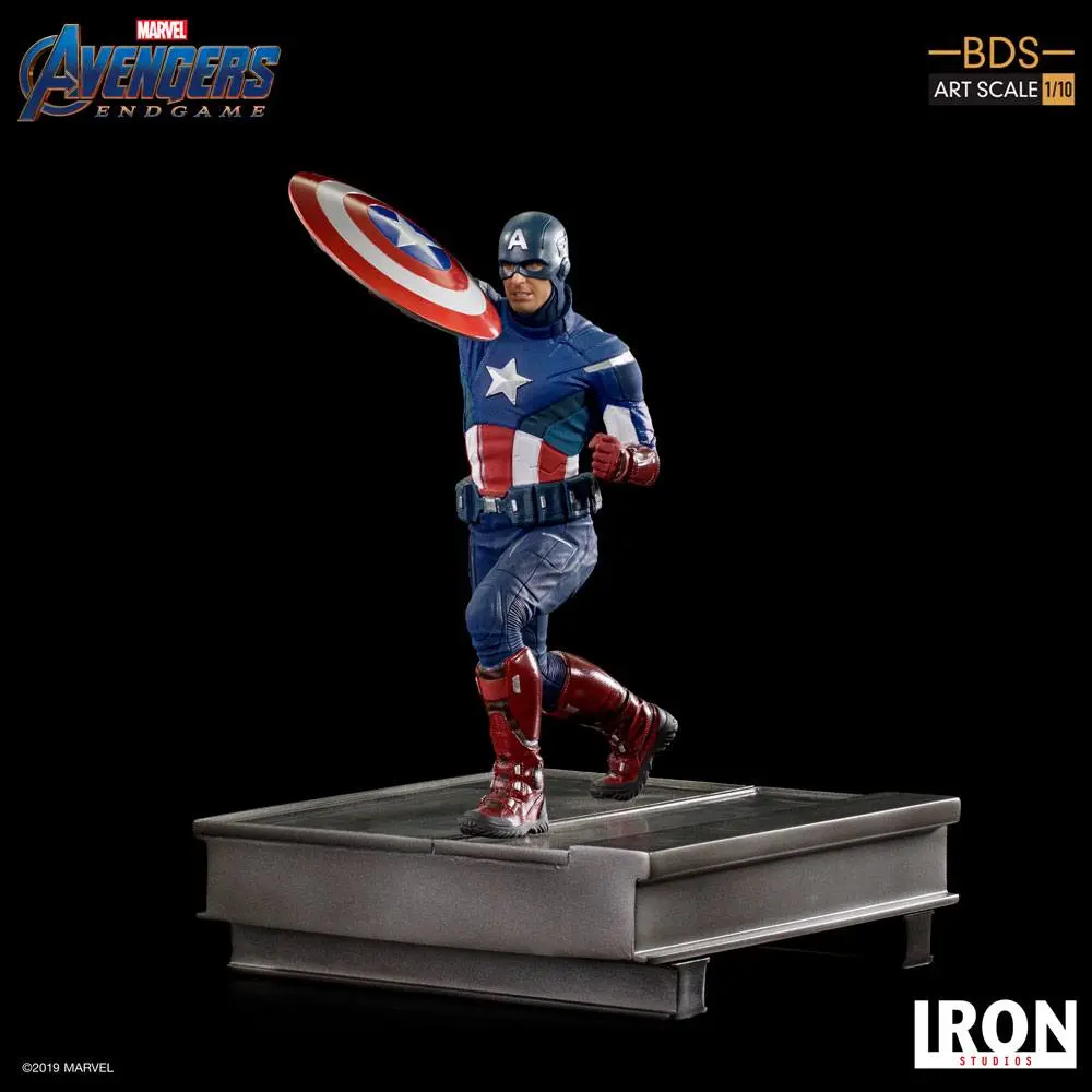 Avengers: Endgame BDS Art Scale Kip 1/10 Captain America 21 cm fotografija proizvoda