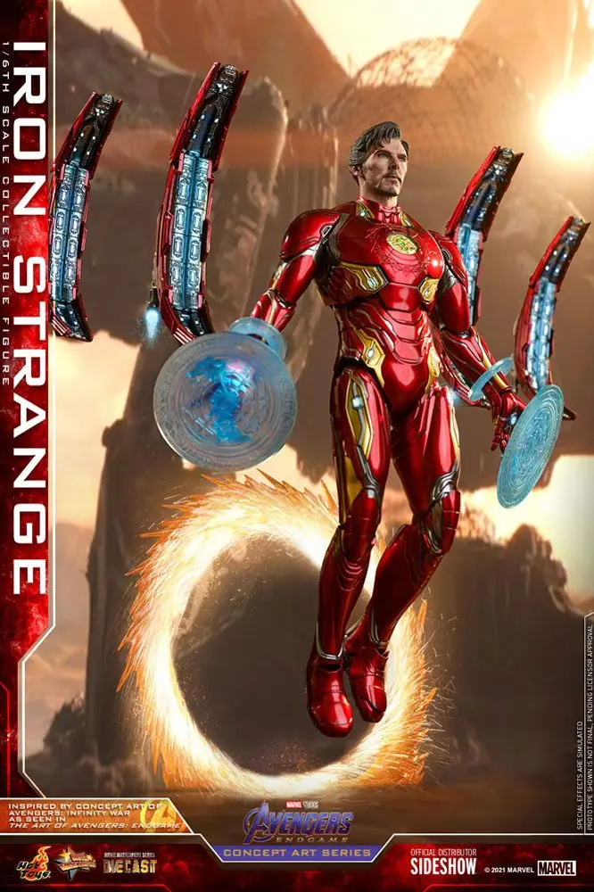 Avengers: Endgame Concept Art Series PVC akcijska figura 1/6 Iron Strange 32 cm fotografija proizvoda