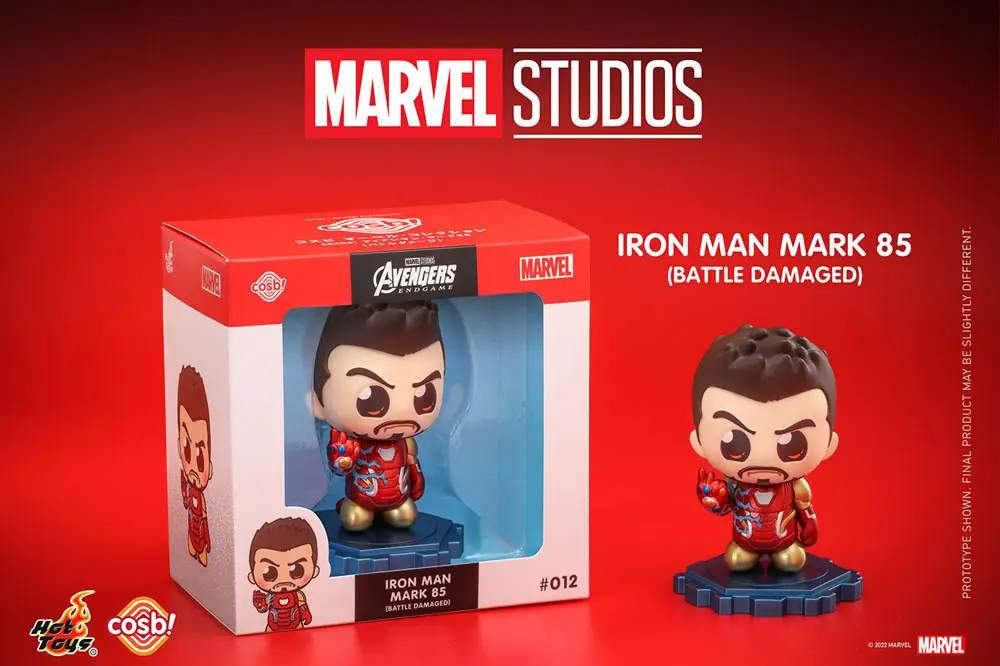 Avengers: Endgame Cosbi Mini Figura Iron Man Mark 85 (Battle) 8 cm fotografija proizvoda