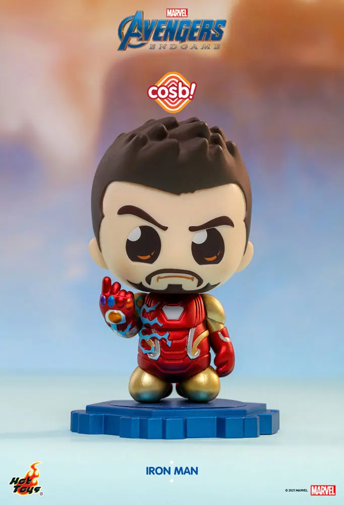 Avengers: Endgame Cosbi Mini Figura Iron Man Mark 85 (Battle) 8 cm fotografija proizvoda