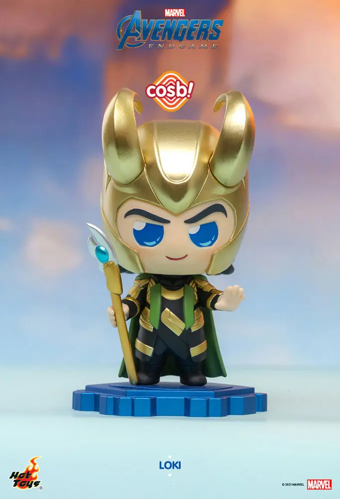 Avengers: Endgame Cosbi Mini Figura Loki 8 cm fotografija proizvoda