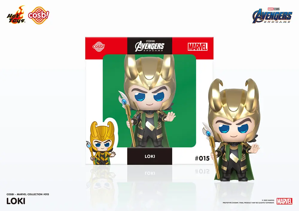 Avengers: Endgame Cosbi Mini Figura Loki 8 cm fotografija proizvoda