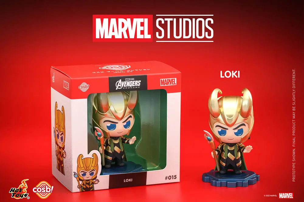 Avengers: Endgame Cosbi Mini Figura Loki 8 cm fotografija proizvoda