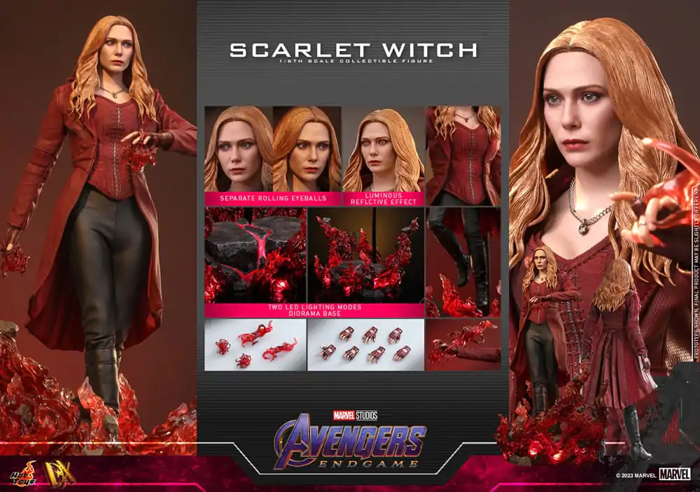 Avengers: Endgame DX akcijska figura 1/6 Scarlet Witch 28 cm fotografija proizvoda